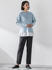 【大きいサイズ】”即着”トーンアップニット