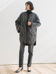 【WEB限定】”まるで毛布”どちらも主役リバーシブルアウター