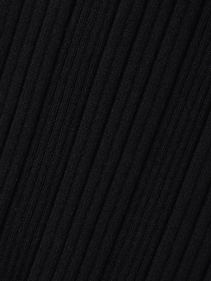 【新色追加】袖ボタンランダムリブニット≪手洗い可能≫