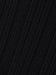 【新色追加】袖ボタンランダムリブニット≪手洗い可能≫