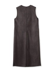 【WEB限定】フェイクスエードワンピース≪洗える≫