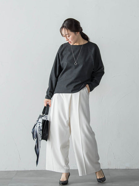 両面起毛T/Rブラウス