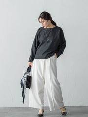 両面起毛T/Rブラウス