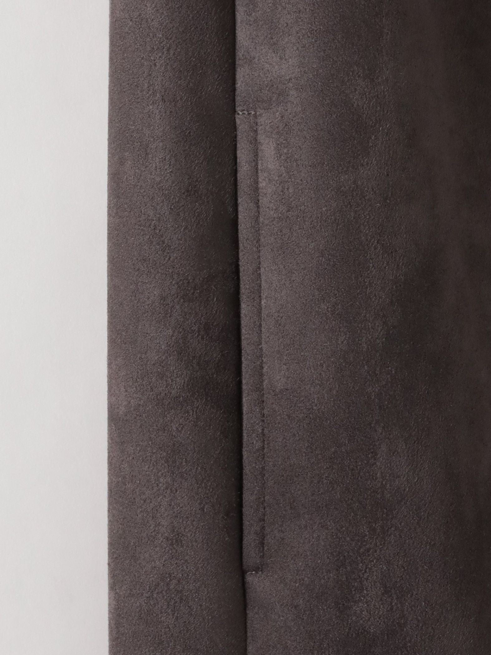 【WEB限定】フェイクスエードワンピース≪洗える≫