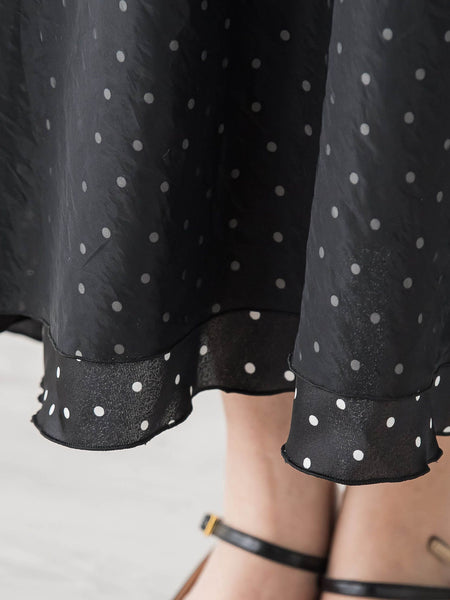 オーガンジーレイヤードスカート