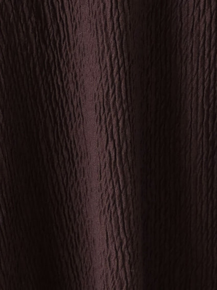 【大きいサイズ】ツブツブジョーゼットカットソー≪洗濯機で洗える≫