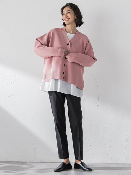 【大きいサイズ】ペプラムカットソー