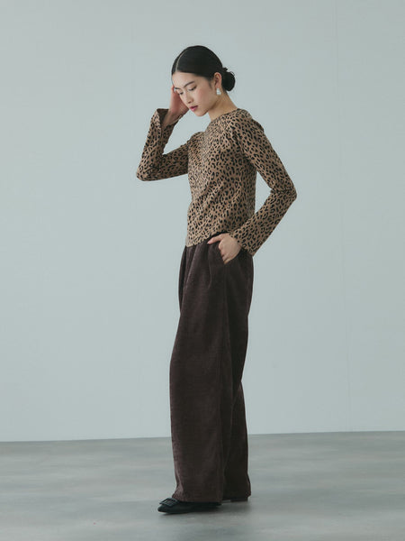 サージ2タックワイドパンツ≪手洗い可能≫