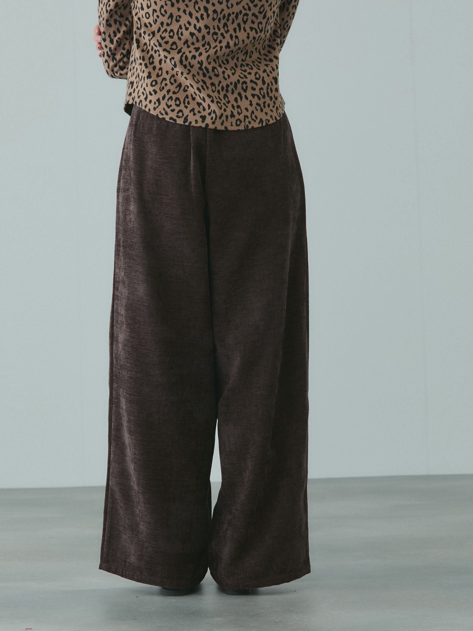 サージ2タックワイドパンツ≪手洗い可能≫