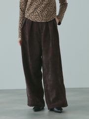 サージ2タックワイドパンツ≪手洗い可能≫