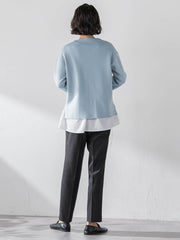 【大きいサイズ】”即着”トーンアップニット