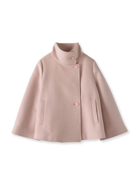 スタンドカラーショートコート