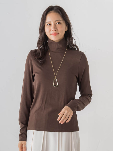 【WEB限定】【Skinea】≪着るスキンケア≫タートルネックカットソー