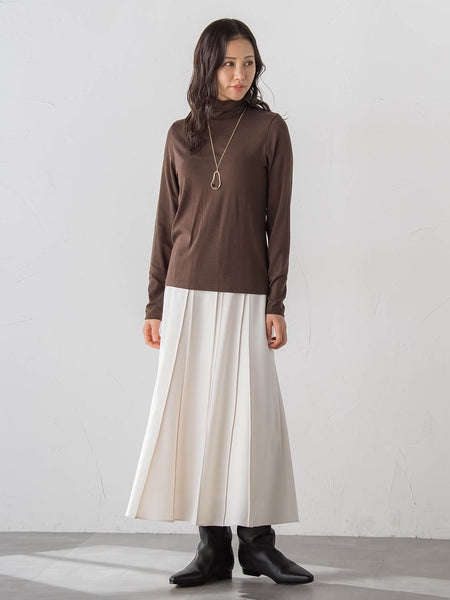 【WEB限定】【Skinea】≪着るスキンケア≫タートルネックカットソー