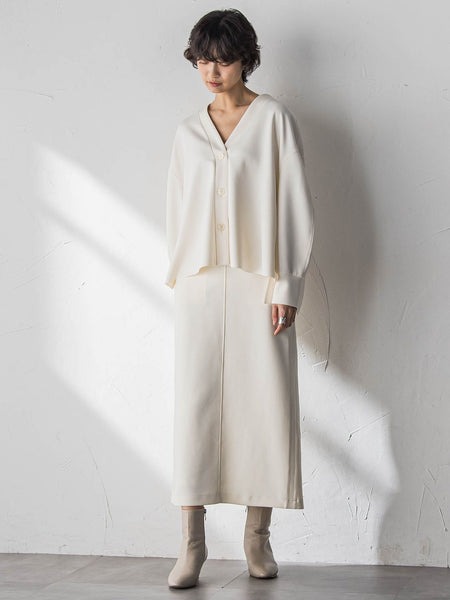 【えらべるSETUP】叶えるカットカーディガン≪手洗い可能≫