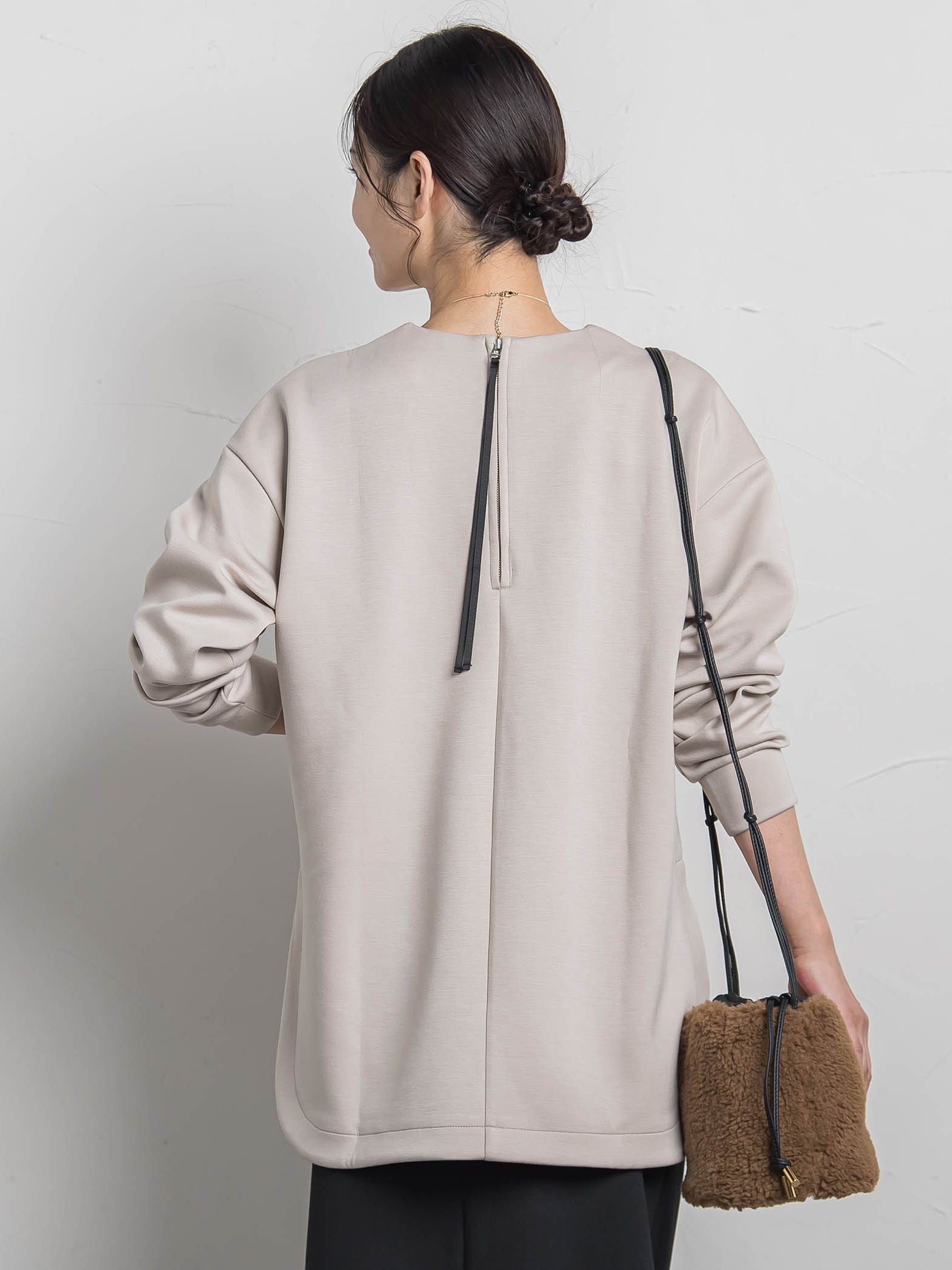 【WEB限定】【VIOLAd'ORO】ボア巾着ミニバッグ　ELMO / V-8925