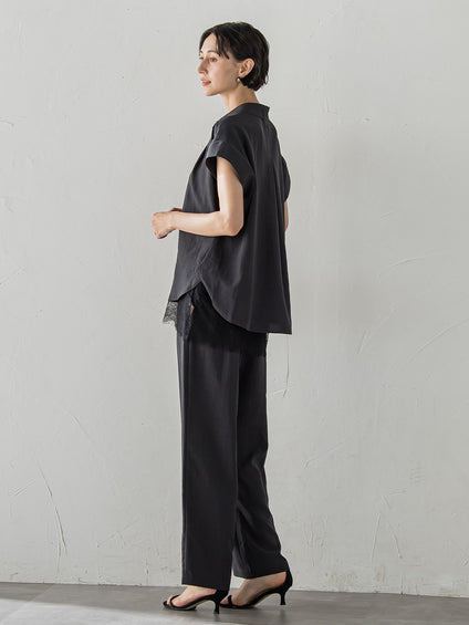 【WEB限定】ブラウス×パンツ 2点セット
