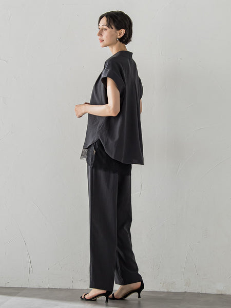 【WEB限定】ブラウス×パンツ 2点セット