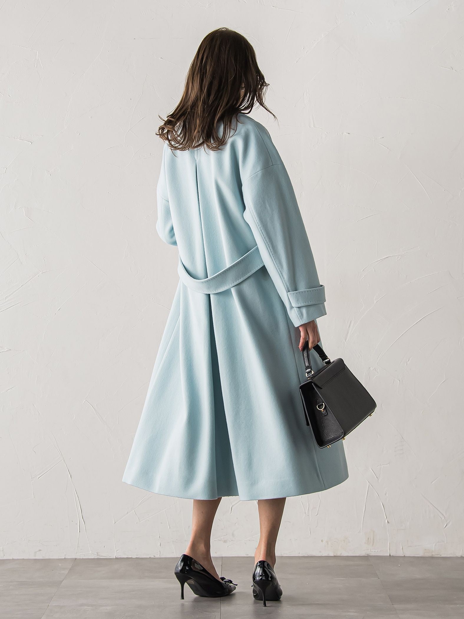 テーラードカラーコート