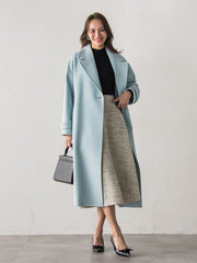 テーラードカラーコート