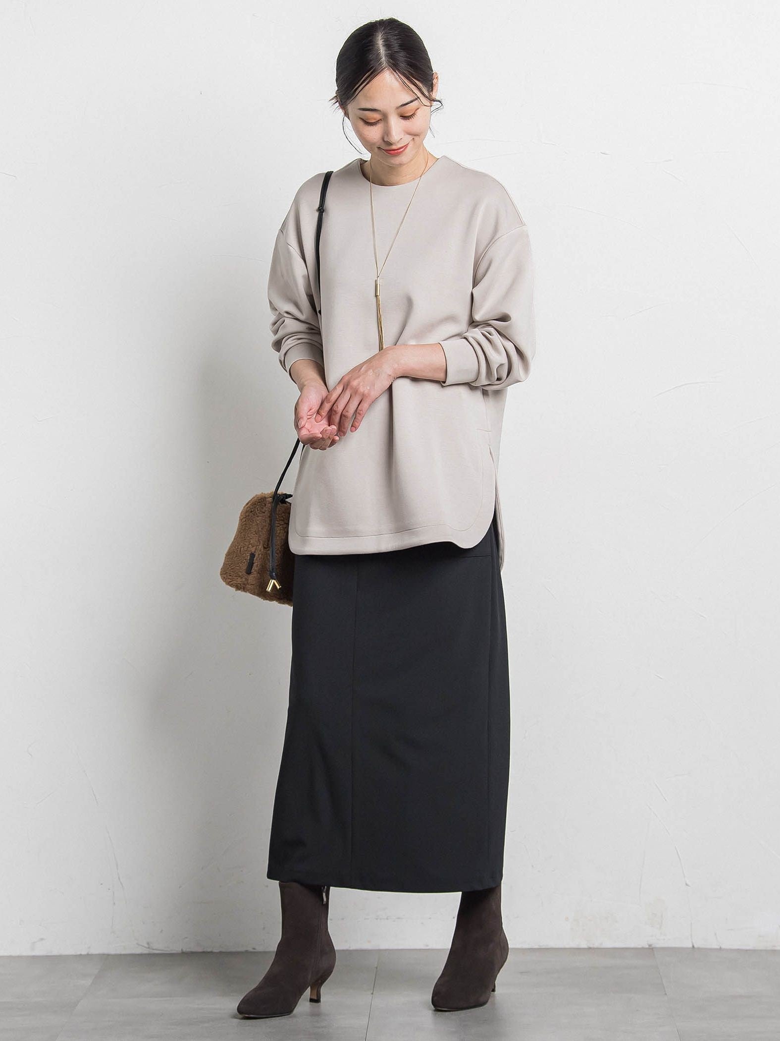 【WEB限定】【VIOLAd'ORO】ボア巾着ミニバッグ　ELMO / V-8925