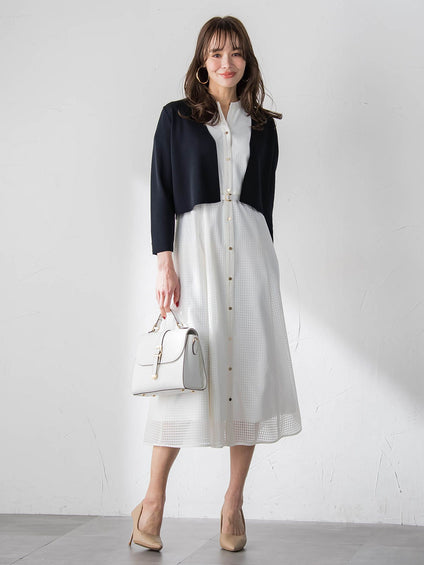 LUCINDAニットボレロ