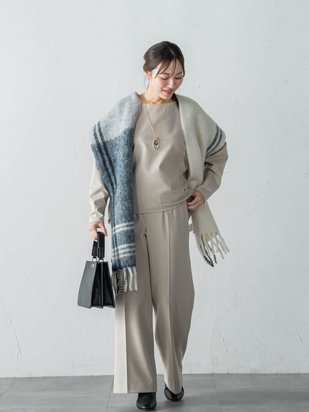 両面起毛T/Rブラウス