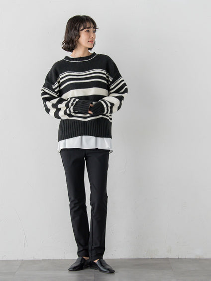 【WEB限定/新色追加】”あたたか美脚”裏起毛レギパン