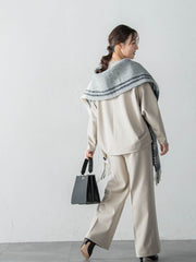 両面起毛T/Rブラウス