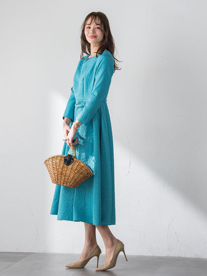 ジャガードワンピース