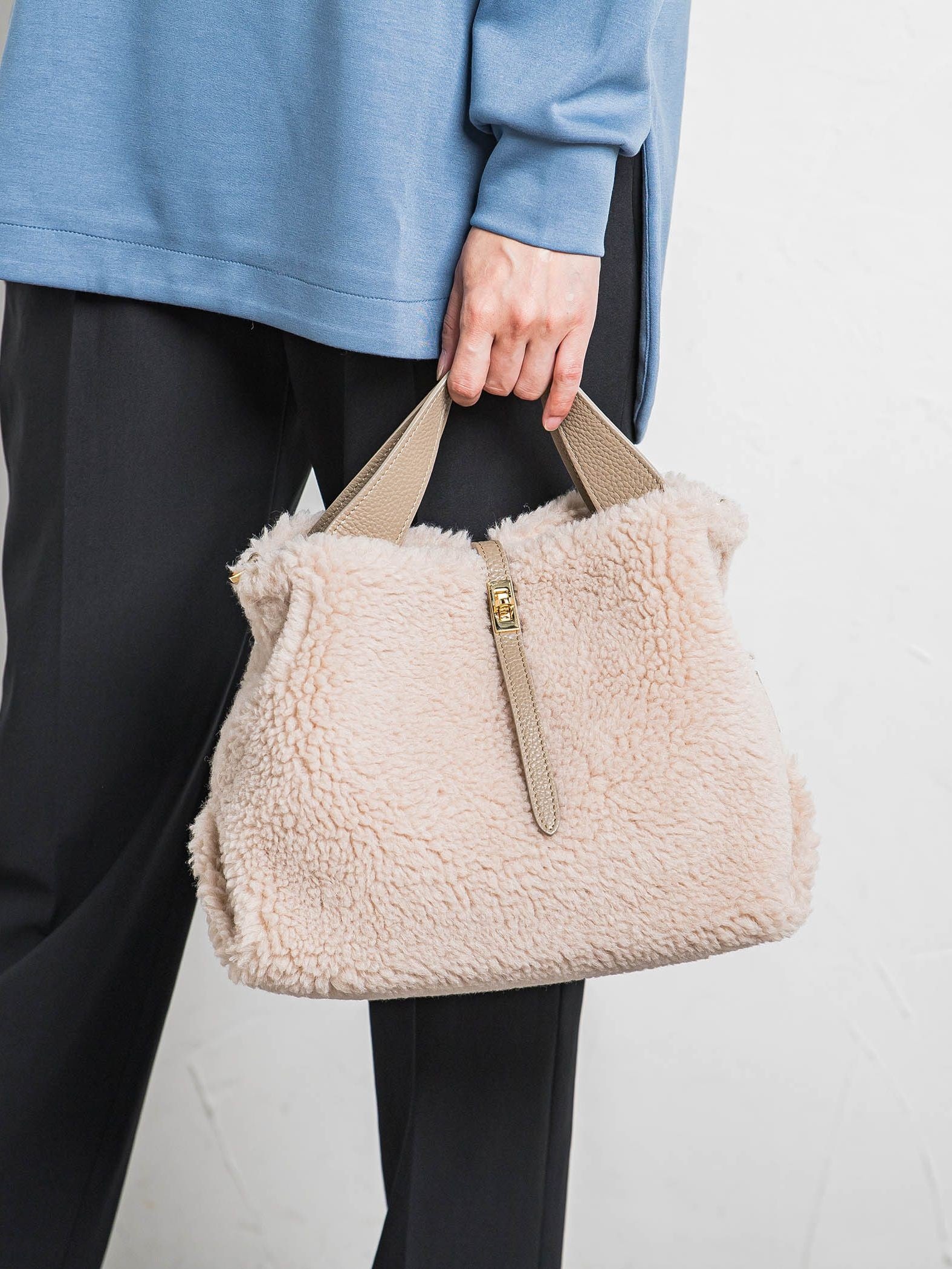 【VIOLAd'ORO】エコムートン 2WAYトート ELMO / V-8773