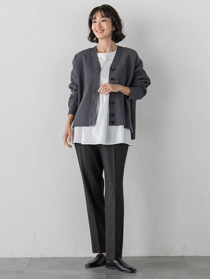 【大きいサイズ】ペプラムカットソー