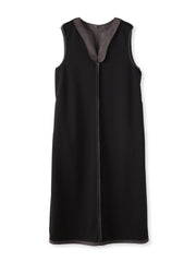 【WEB限定】フェイクスエードワンピース≪洗える≫