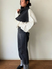 【予約販売】rib neck scarf