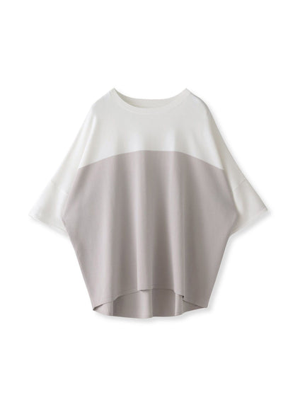 【WEB限定】”涼感”バイカラーニット