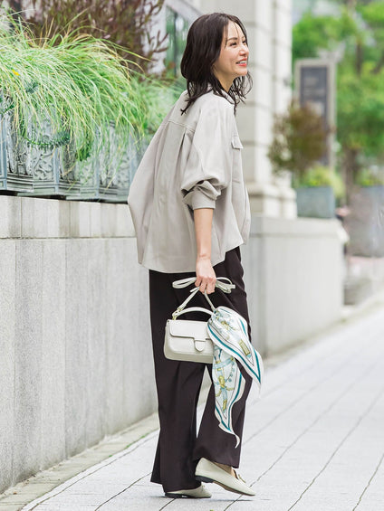 Beauty Denimブラウス≪洗濯機で洗える≫