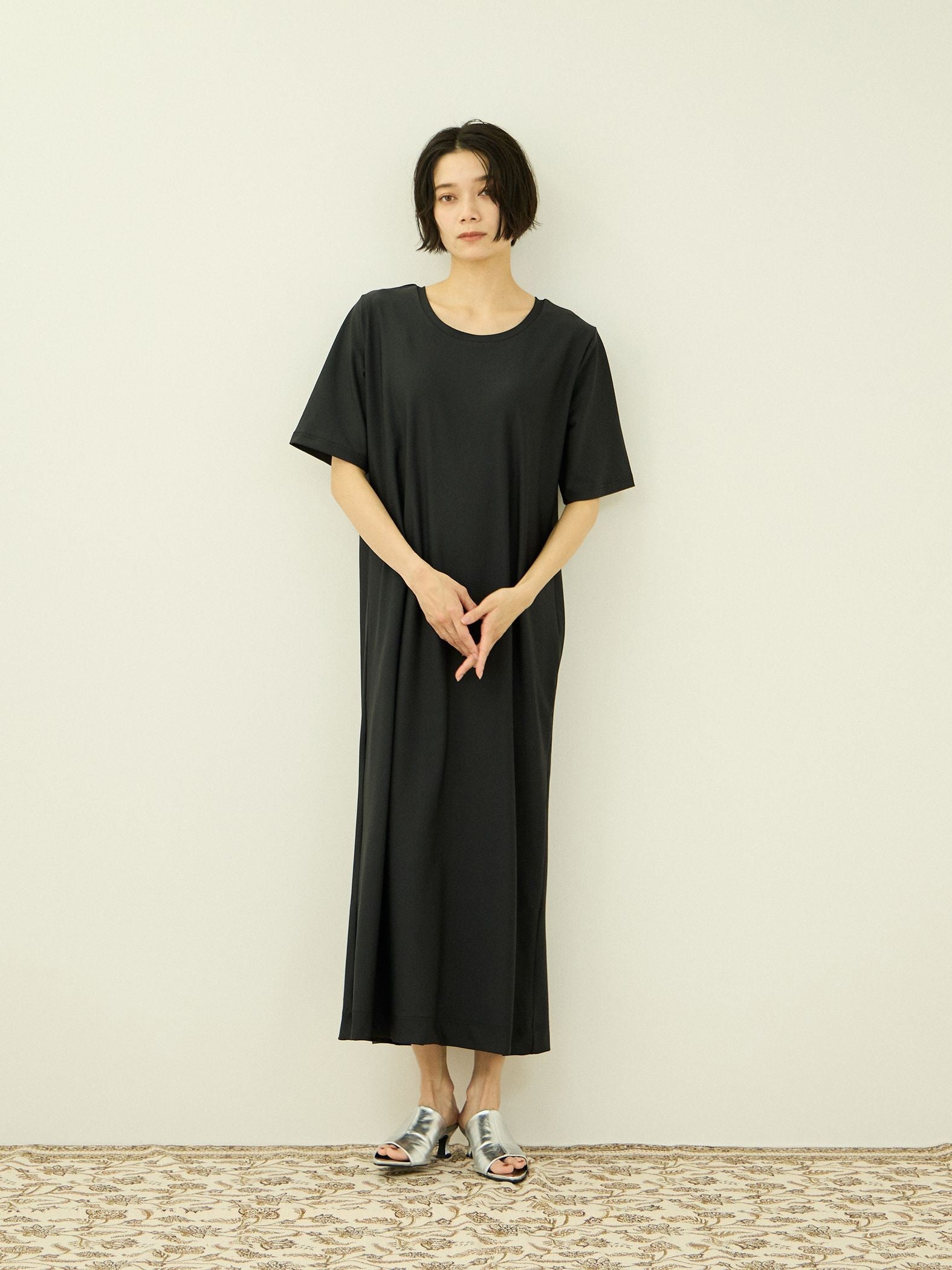 【アンサンブル】UVカットジャージワンピース ビスチェセット