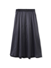 ウールブレンドストレッチフレアスカート≪セットアップ対応/手洗い可能≫