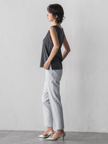 【大きいサイズ】ラメテレコタンクトップ