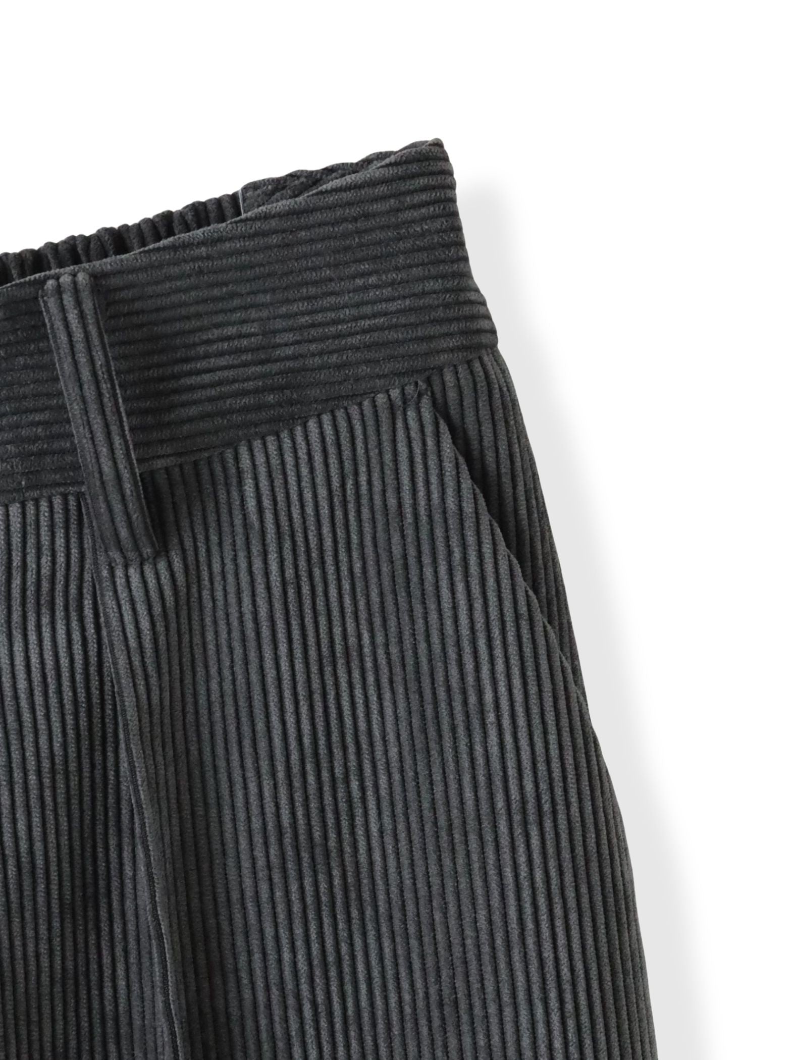 コーデュロイワイドパンツ≪洗濯機で洗える≫