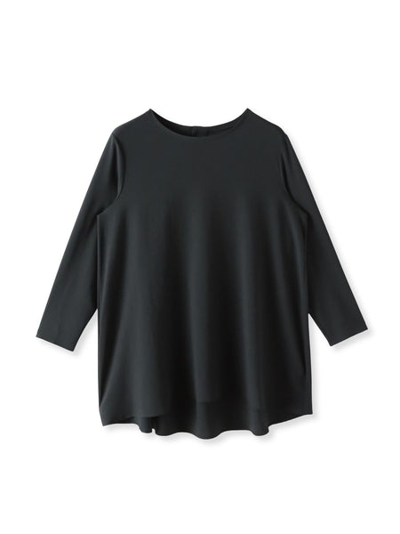 ”Tシャツ感覚で着られる”ジョーゼットブラウス≪洗濯機で洗える≫