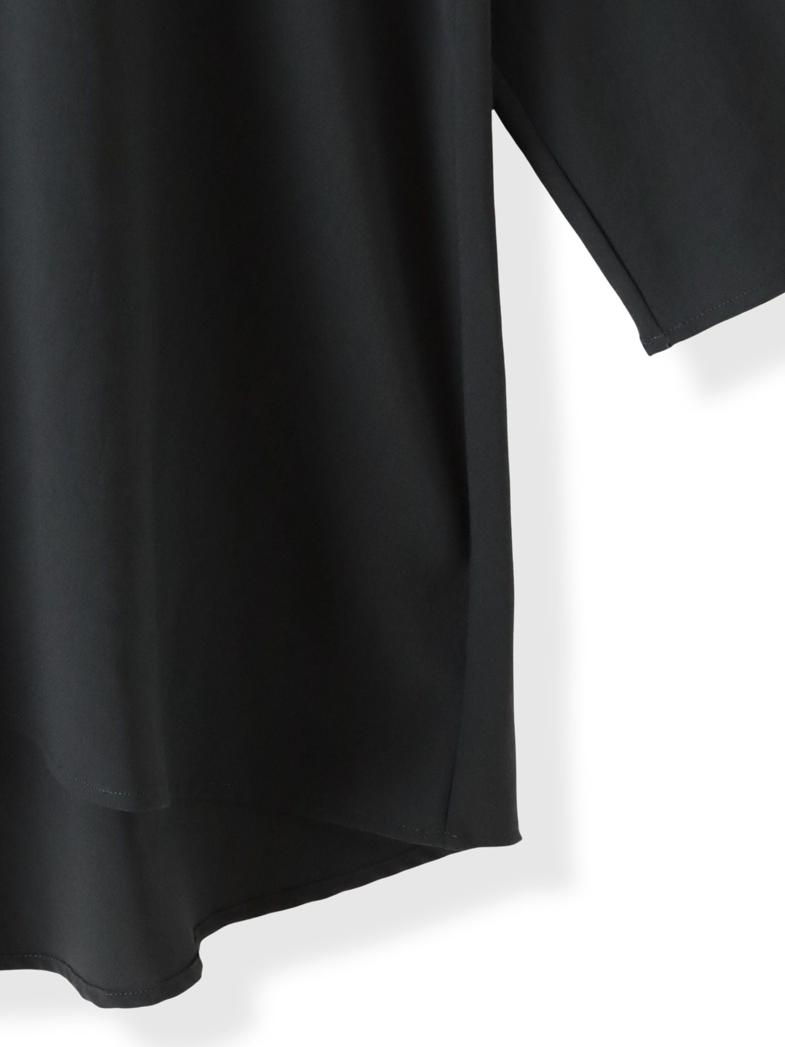 ”Tシャツ感覚で着られる”ジョーゼットブラウス≪洗濯機で洗える≫