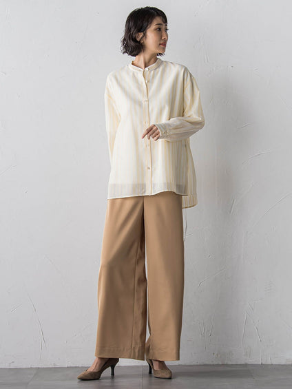 【受注会限定】トリアセチノワイドパンツ