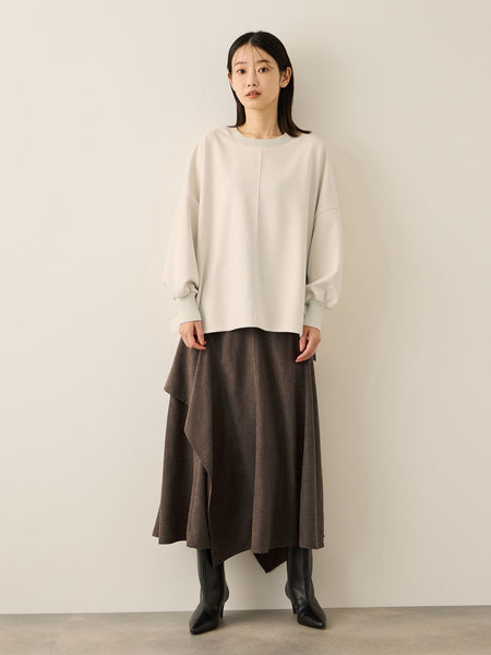 スウェードタッチダンボールプルオーバー≪手洗い可能≫