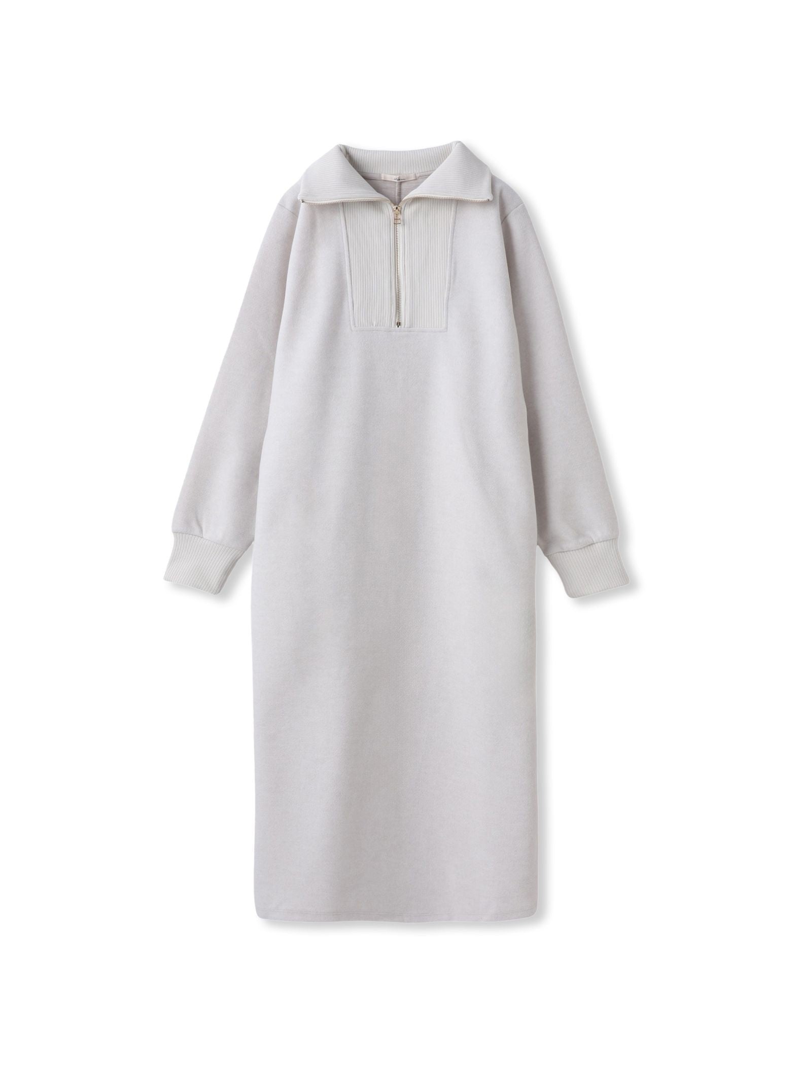 【WEB限定】圧縮起毛ステンニットワンピース≪手洗い可能≫