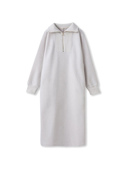 【WEB限定】圧縮起毛ステンニットワンピース≪手洗い可能≫