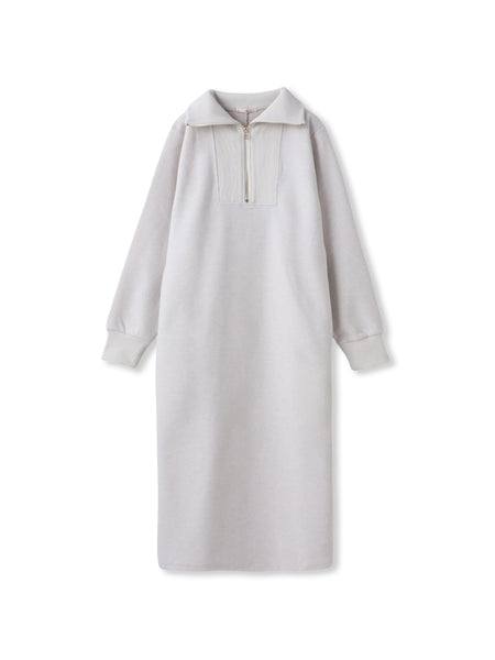 【WEB限定】圧縮起毛ステンニットワンピース≪手洗い可能≫