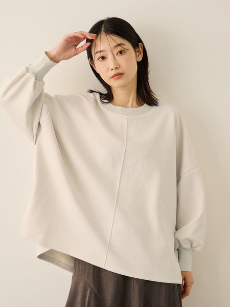 スウェードタッチダンボールプルオーバー≪手洗い可能≫