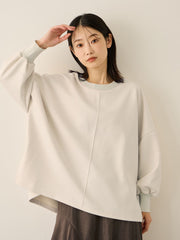 スウェードタッチダンボールプルオーバー≪手洗い可能≫