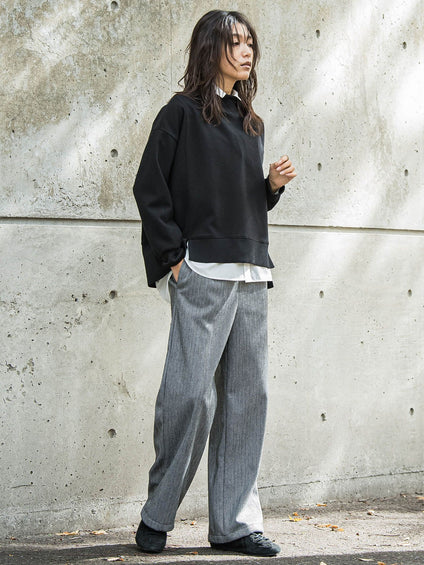 【楽・美・軽】ハイネックプルオーバー≪手洗い可能≫